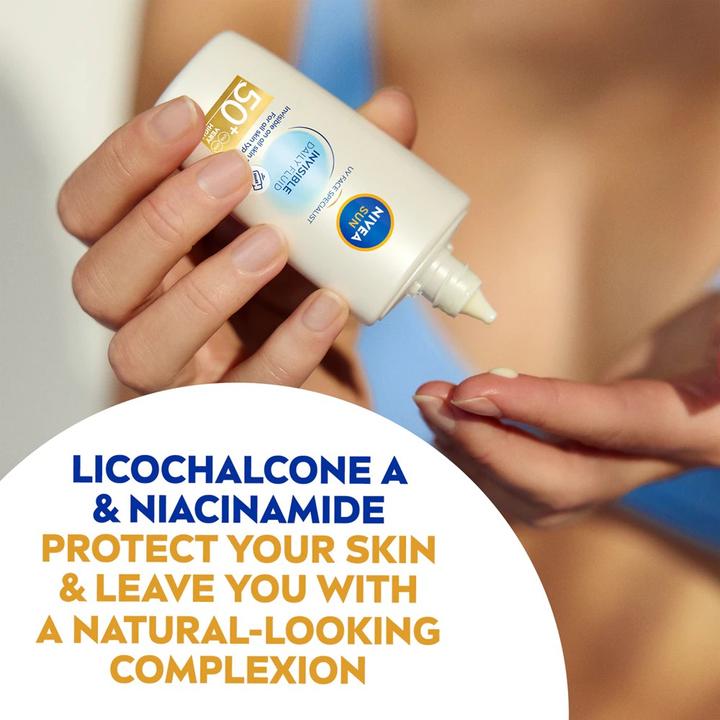 Image du produit NIVEA Skin cream Specialist Invisible Daily Fluid SPF 50+ 40 ml (Crème solaire visage, SPF 50+, 40 ml)