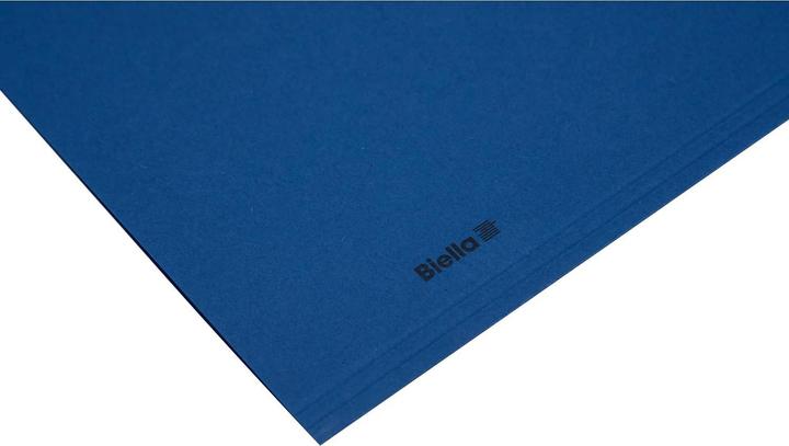 Produktbild Biella Einlagemappe Recycolor 270g/qm 23,3/24,3x32cm blau 1Stk. (A4, 1 x)