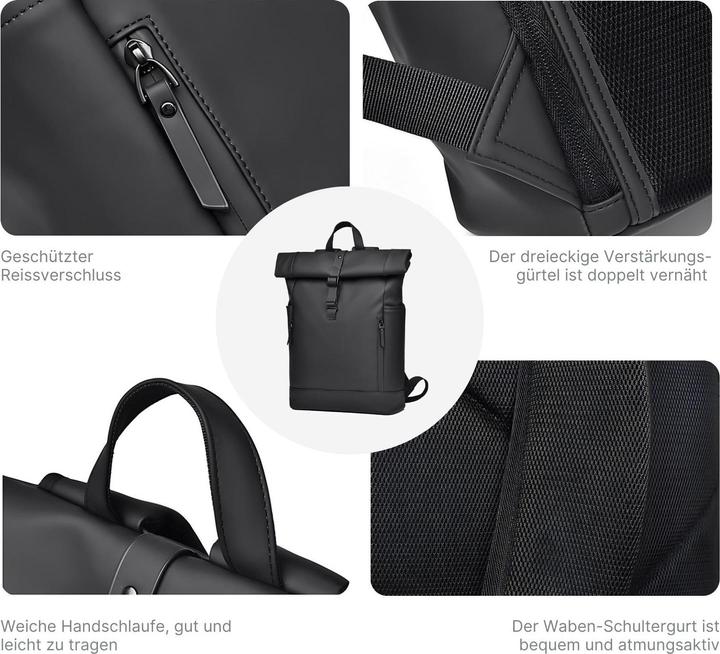 Produktbild Hermex Roll-Top-Rucksack (15 l)