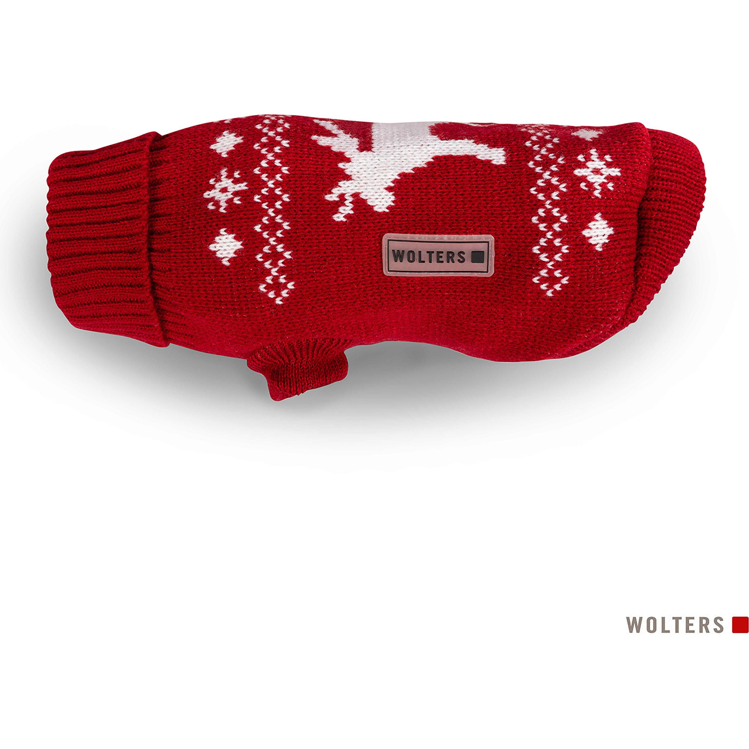Wolters Strickpullover Elch für Mops&Co- (Hundepullover), Hundebekleidung