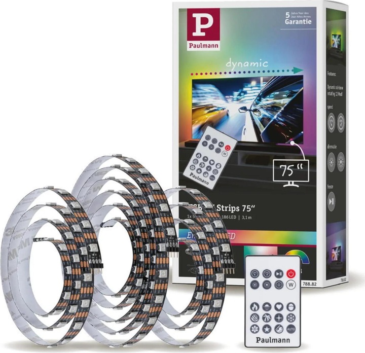 Produktbild Paulmann EntertainLED USB TV Stripe (RGB, 310 cm, Indoor)