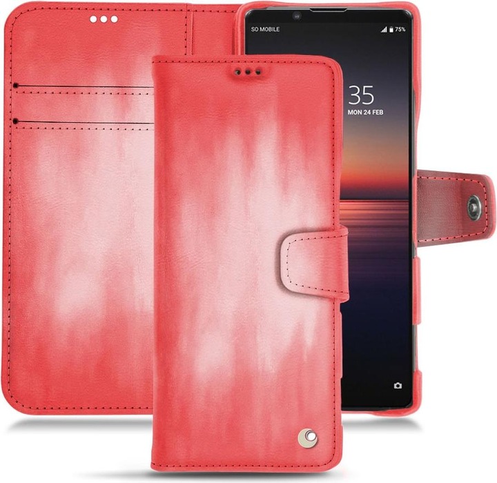 Actual product image Noreve Leather case wallet (Sony Xperia 1 II)