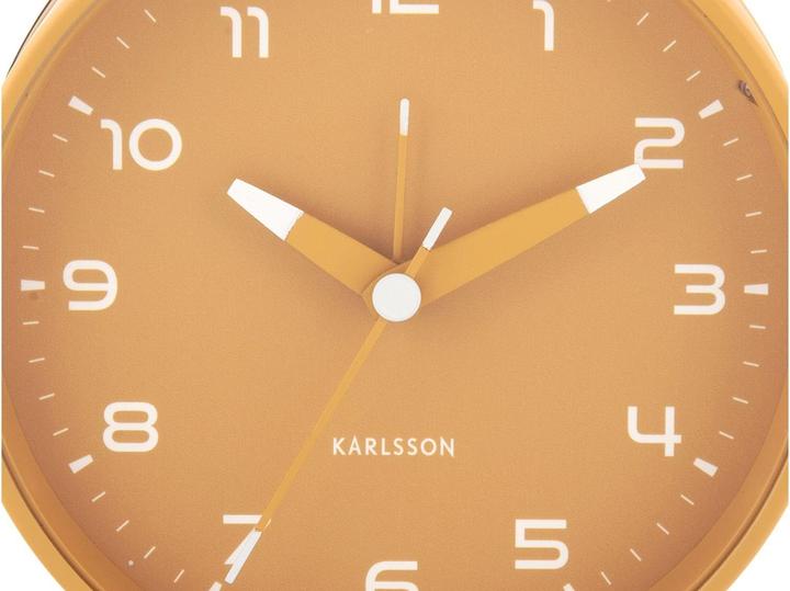 Produktbild Karlsson Klassischer Wecker Orgullo Ochre yellow, Funktionen