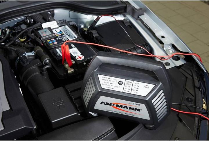Actual product image Ansmann AutomatikLadegerät ALCT 624/10 (12V, 6V, 24V, 10 A)