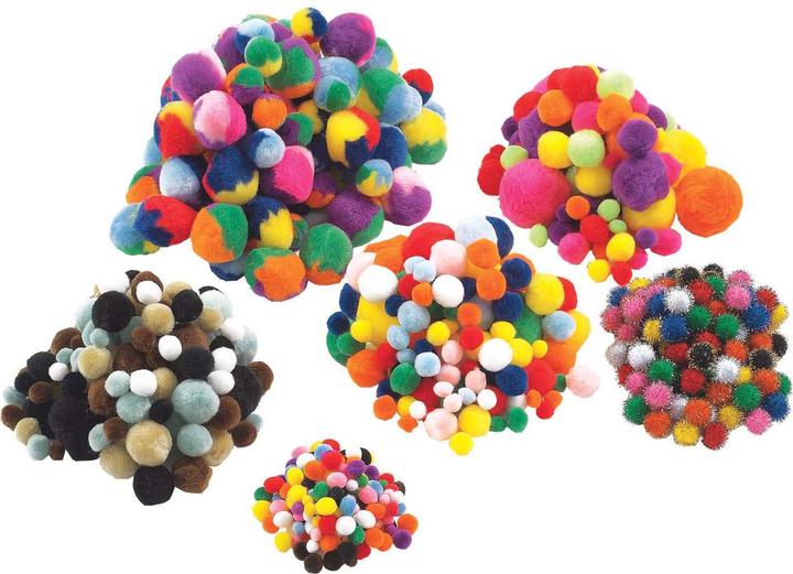 Image du produit Colorations - Farbige Pompons, 700 Stück.