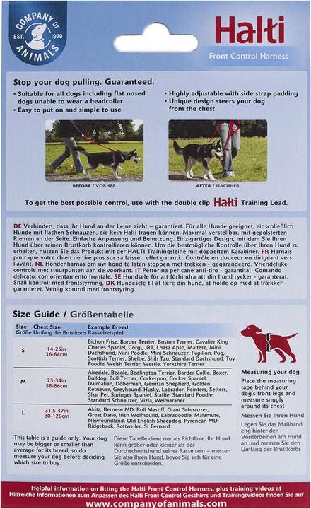 Produktbild Company of Animals Halti Antizug M Front Control (M, Hund, Allgemein, Spazieren)