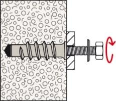Immagine prodotto Fischer Tassello in cemento armato turbo FTP K 4 K (4) (4 pz.)