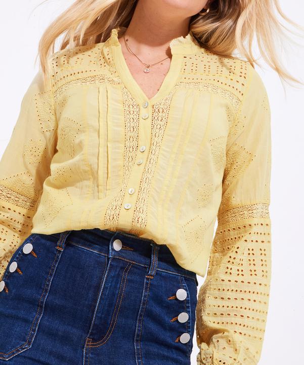 Actual product image Joe Browns Vintage Broderie Detail Top (46)