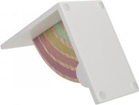 Actual product image Ootb wooden bookend, rainbow with cloud