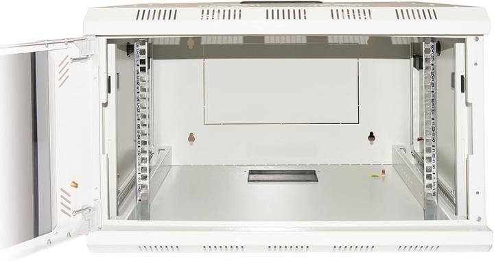 Produktbild Connetto Met Sicherheitsglastür aus Metall, klappbaren Seiten und stabiler Stahlkonstruktion (10.86 HE, 19 Zoll Rack)