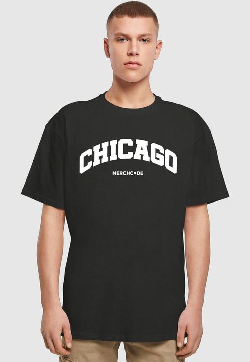 Produktbild Merchcode Chicago Wording - Heavy Oversize Tee - 112989 (XS)