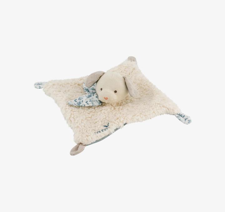Image du produit Doudou et Compagnie Doudou chien bio, bleu 25cm