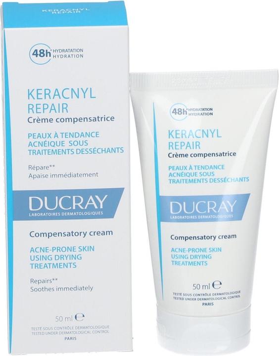 Actual product image Pierre Fabre Ducray Keracnyl Repair Cre (50 ml, 24h cream)