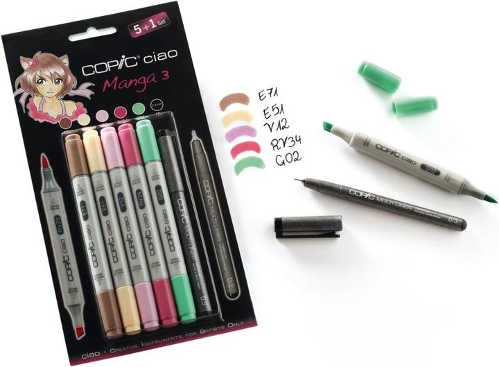 Produktbild Copic Manga 3 (5x)