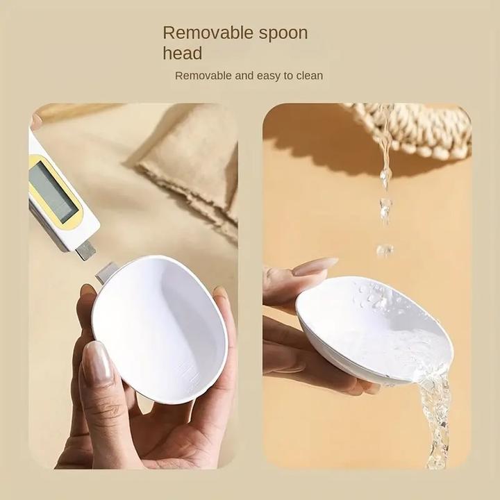 Actual product image ASMI Digital measuring spoon, spoon scales, 0.1 - 500 g