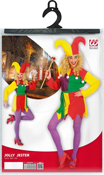 Immagine prodotto Widmann Divertente costume da giullare di corte per donna (S)