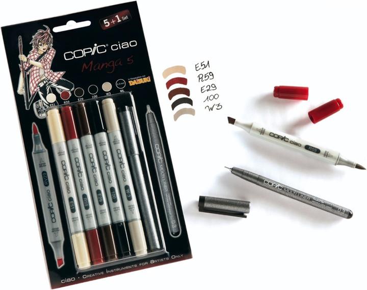 Produktbild Copic Manga 5 (6x)
