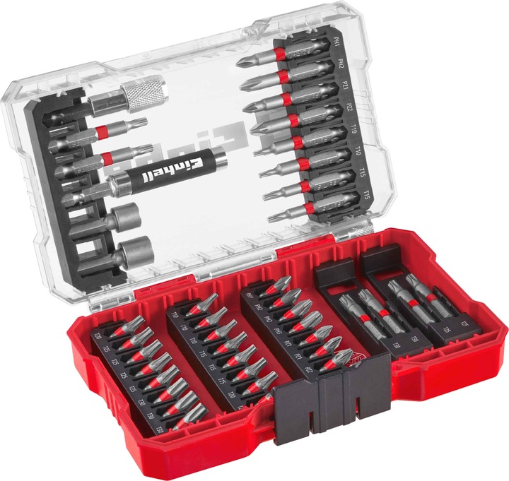 Einhell Bit set (PH1, PH2, PH3, PZ1, PZ2, T10, T15, T20, T30, T25)