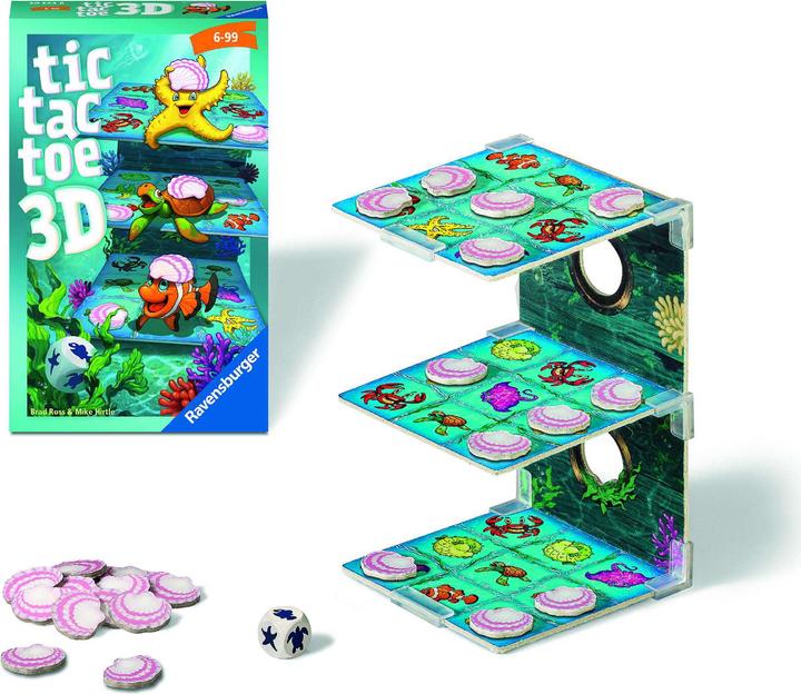 Actual product image Ravensburger Tic Tac Toe 3D (German, French, Italian, Icelandic)