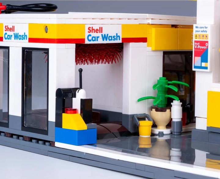 Image du produit Cada Shell Tankstelle mit Shop und Waschanlage Bricks