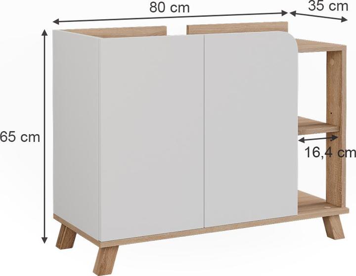 Actual product image Vicco Karen (80 x 35 x 65 cm)