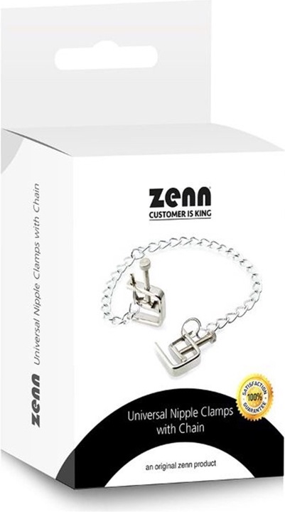 Produktbild Zenn Nippelklemmen mit Kette "Universal"