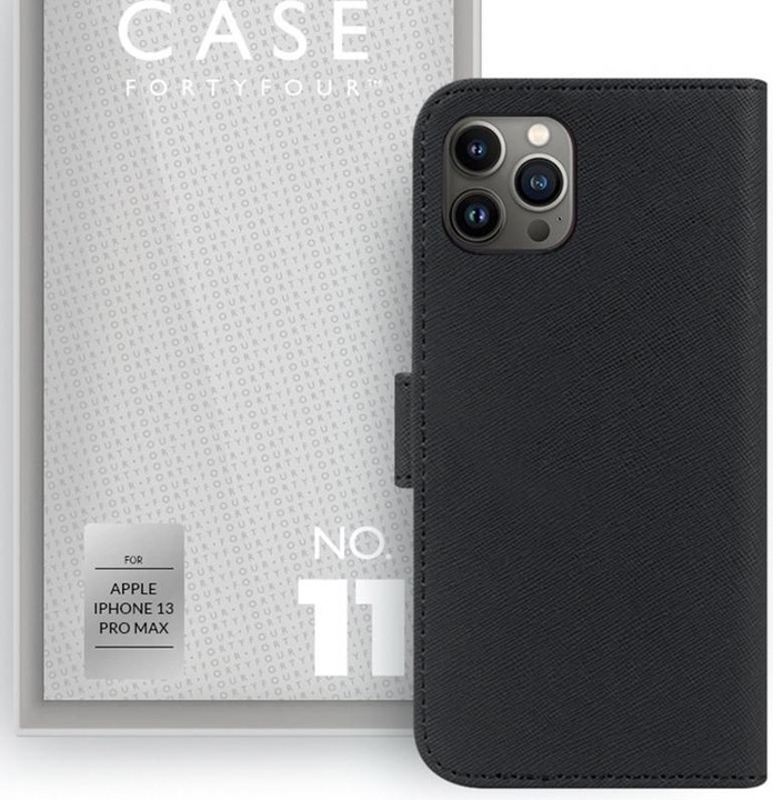 Immagine prodotto Case FortyFour Libro-Cover No.11 nero (Apple iPhone 13 Pro Max)