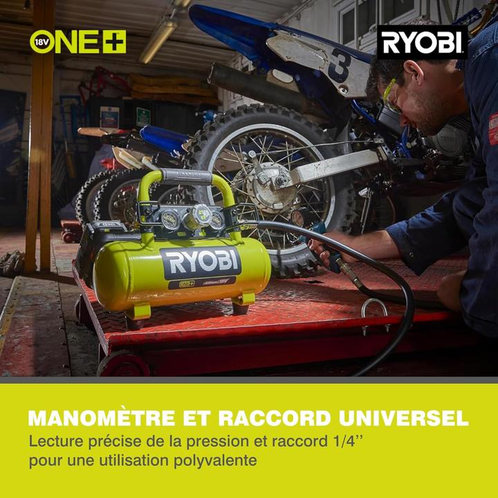 Actual product image Ryobi R18AC-0 (3.80 l, 8.30 bar)