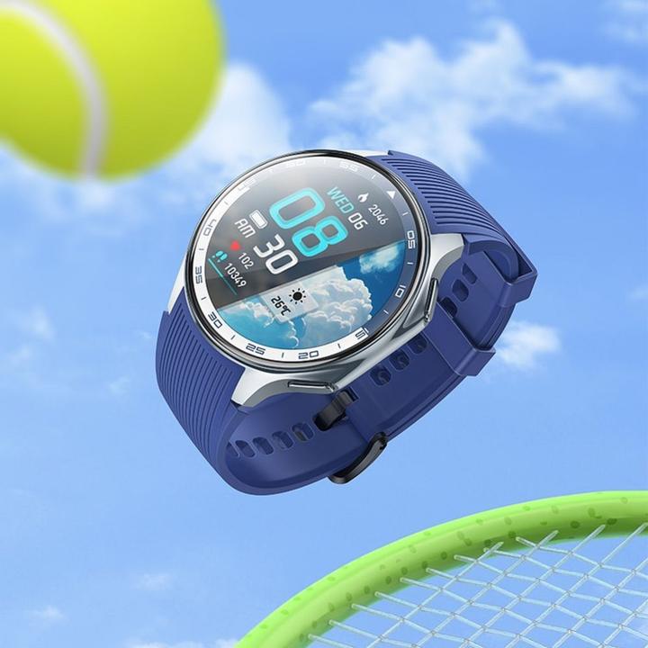 Actual product image Hoco Other Computer Accessory smartwatch with call function AMOLED Y24 silver