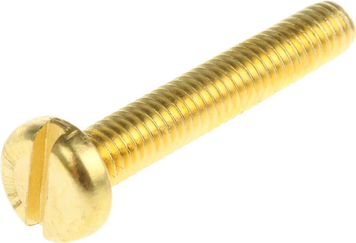 Produktbild RS PRO Schrauben Schlitz M4x25mm