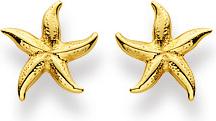 Image du produit Natsumi Schmuck Boucles d'oreilles étoile de mer en or 18K/750 (750/18 K Or jaune)
