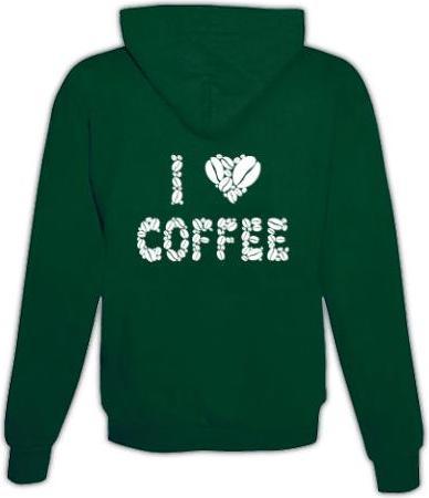 Image du produit Schwesternuhr Sweat à capuche I Love Coffee unisexe (L)