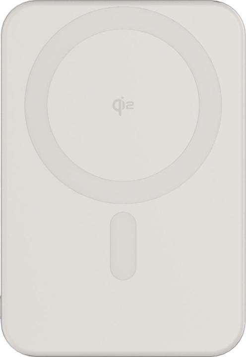Produktbild Beline Mini Powerbank Cellline MagSafe 5000mAh Qi2 15W CL-MBP-02 gray / titanium Magnetic wireless mini pow (5000 mAh, 15 W, 15 Wh)