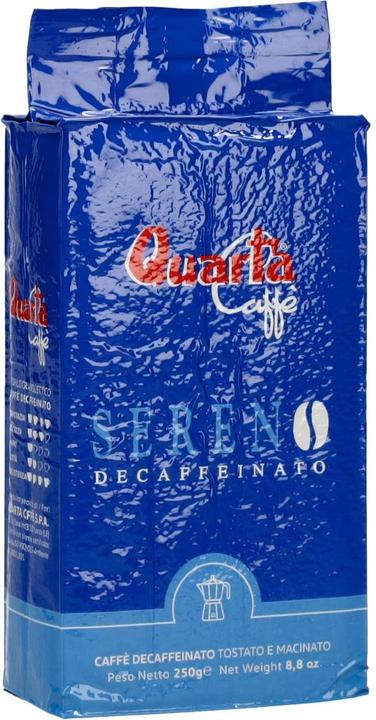 Quarta Caffé Sereno entkoffeiniert (Dunkle Röstung, 250 g)