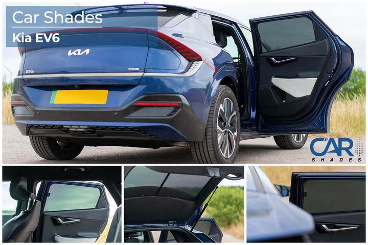 Productafbeelding Carshades Zonneklepbehuizingen voor Kia EV6 vanaf 2021