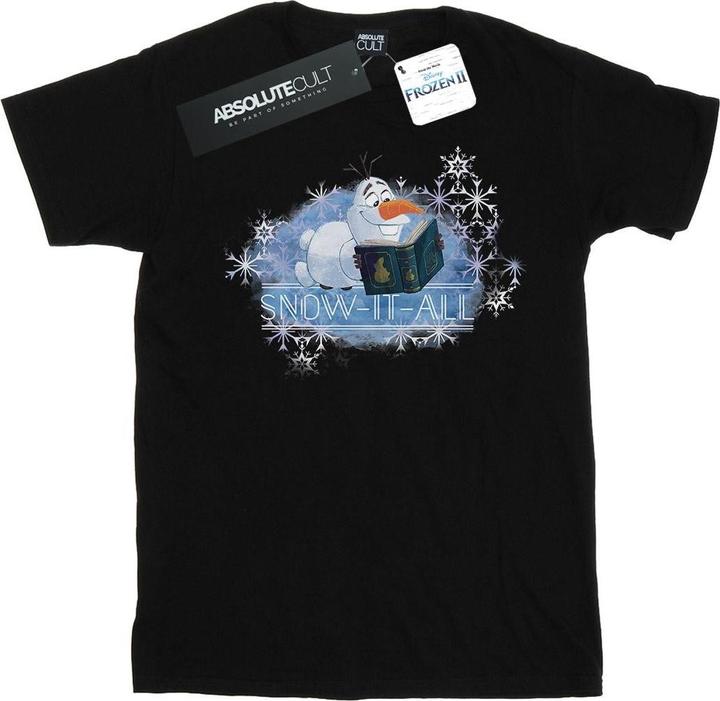 Immagine prodotto Disney Frozen 2 Olaf Snow It All Maglietta Ampia Donna (4XL)