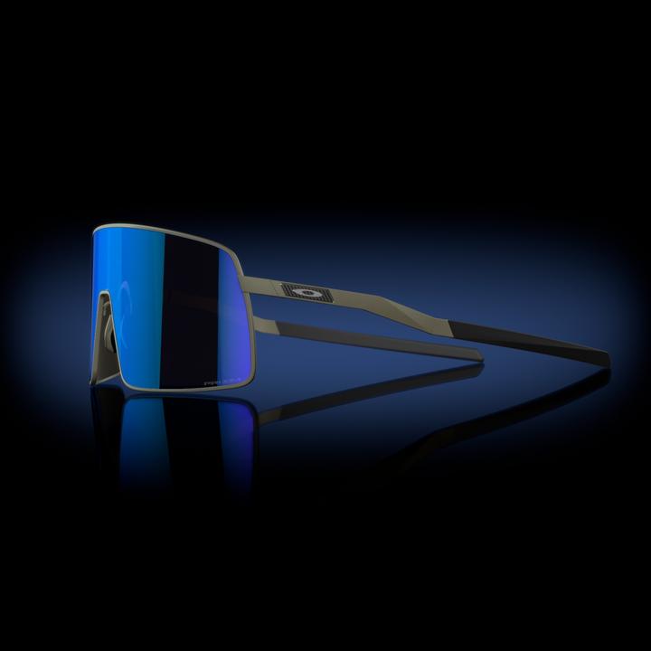 Image du produit Oakley Sutro TI lunettes de sport (Satin Lead, Prizm Sapphire, Saphirs Prizm)