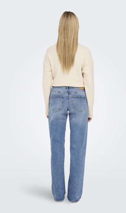 Image du produit Only ONLJUICY WIDE LEGE Jeans taille basse (W28/L32)
