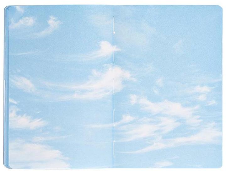 Produktbild Nuuna Inspiration Book M, Cloud Blue (20 x 13.5 cm, Blanko, Weicher Einband)