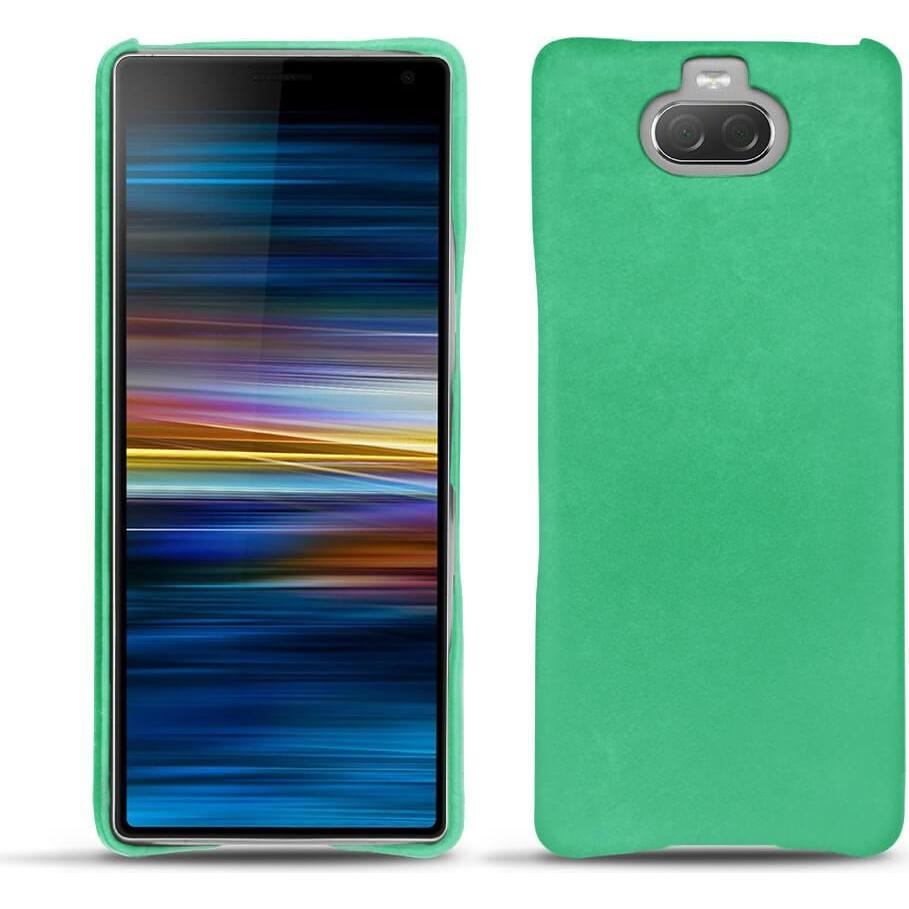 Thumbnail - Noreve Lederschutzhülle (Sony Xperia 10 Plus), Smartphone Hülle, Grün