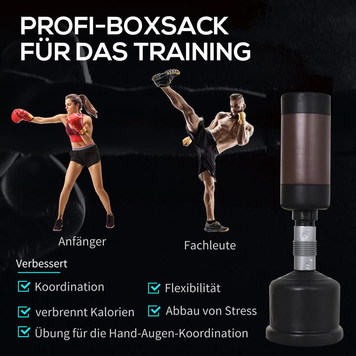 Produktbild Homcom Standboxsack 3-fach höhenverstellbar (186 cm, 15 kg)