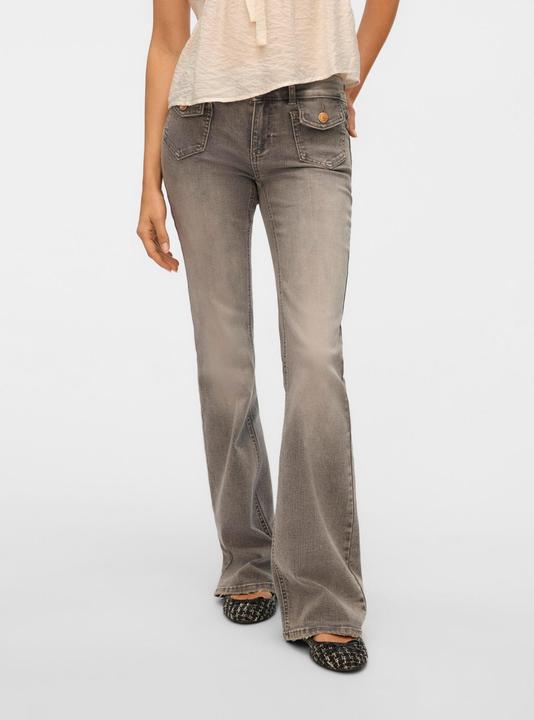 Actual product image Vero Moda VMJEAN Niedrige Taille Ausgestellt Jeans Ausgestellt (XS)