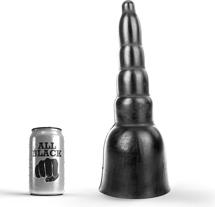 Actual product image All Black Big Dildo