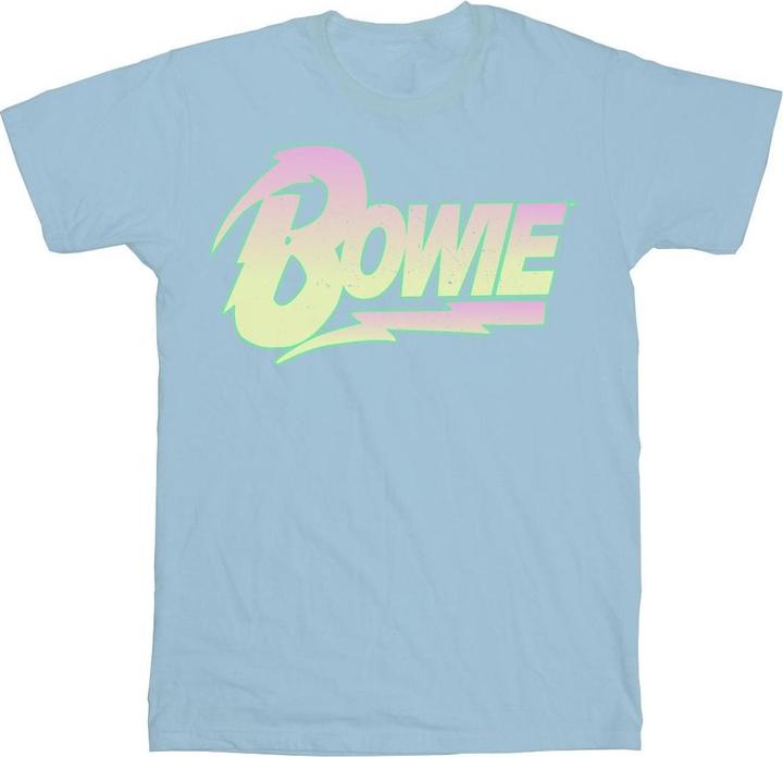 Produktbild David Bowie Neon Logo TShirt Jungen (152, 158)