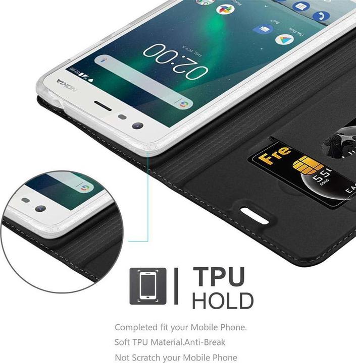 Actual product image Cadorabo Book Classy Style Cover (Nokia 2)