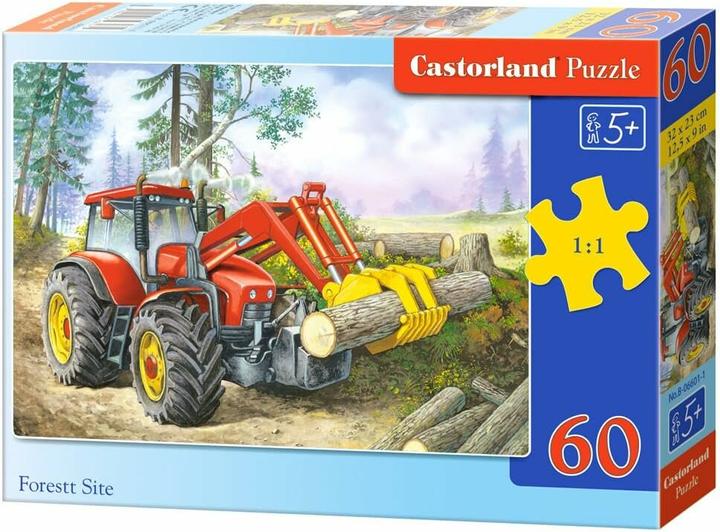 Immagine prodotto Castorland Sito della foresta, puzzle 60 pezzi (60 pezzi)