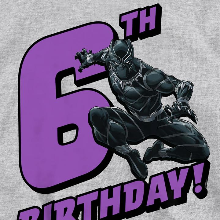 Image du produit Black - Sweat à capuche 6ème anniversaire - Enfant (128)