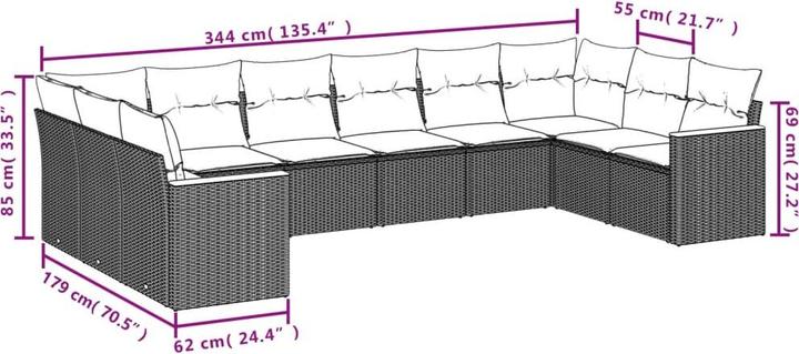 Produktbild vidaXL Joshua