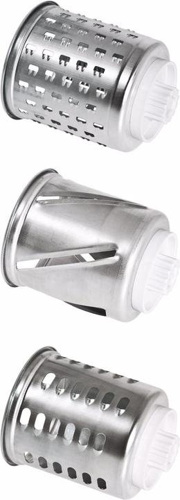 Actual product image Tromco Grater attachment set classic with drum 1/2/3 (Kenwood)