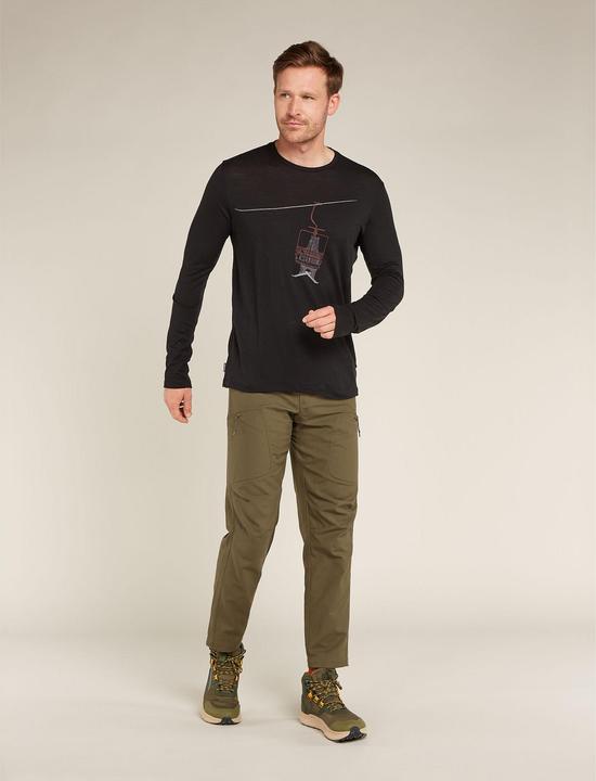 Immagine prodotto Icebreaker Merino 150 Tech Lite L/S Tee Bear Lift (L)